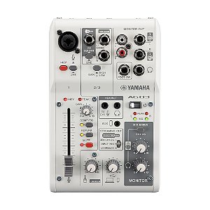 Mesa de Som Interface Analógica Yamaha AG03 MK2 Branca