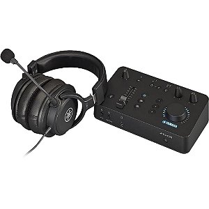 Kit Streaming Mesa de Áudio Gamer com Headset Yamaha ZG01 PACK