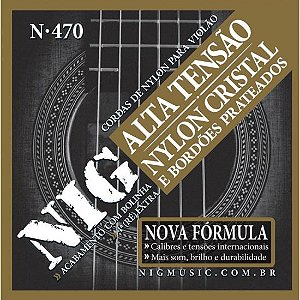 Encordoamento Para Violão Nylon .029 N470 NIG
