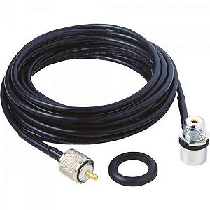 Cabo Kit Médio RG-58 para PX 5,5m M802K Preto AQUÁRIO