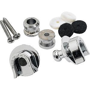 Trava Para Correia Fender Strap Lock Cromado