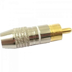 Plug RCA Profissional PGRC0015 Branco Storm - DEZ / 10