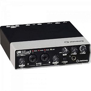 Interface de Áudio Steinberg UR22-MKII Preta