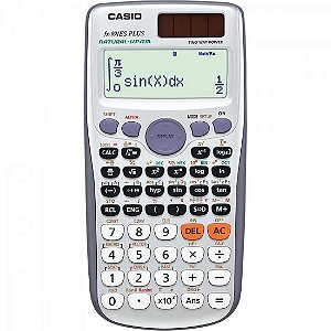 Calculadora Científica 417 Funções FX-991ES PLUS Cinza CASIO