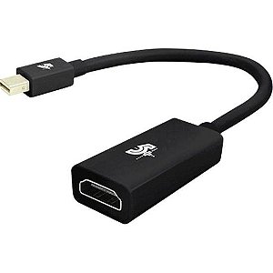 Conversor HDMI Para DisplayPort Chip Sce Preto 5+