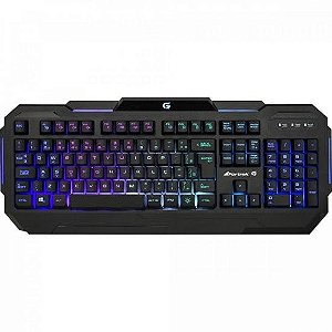 Teclado Gamer Pro K1 RGB Preto FORTREK