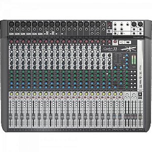 Mesa de Som Soundcraft Signature 22MTK 22 Canais Cinza