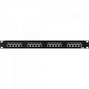 Rack Para CFTV MULTI 19'' HD Power Balun Rack 16 Canais HÍBRIDO MAX