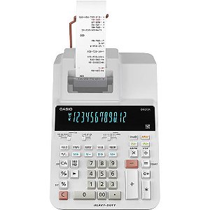 Calculadora Com Bobina Casio DR-210R WE Branca