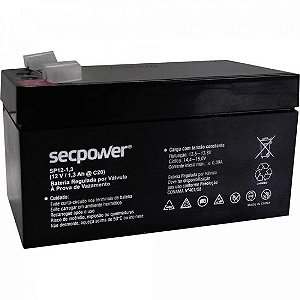 Bateria de Chumbo Ácida SP12-1,3 SECPOWER