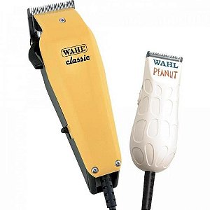 Kit de Máquinas de Corte e Acabamento Wahl Classic e Peanut 220V