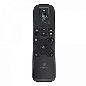 Apresentador Laser Wireless AP-4001BK Preto C3TECH