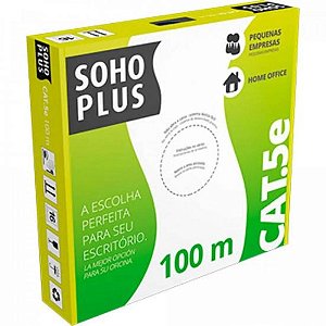 Cabo de Rede AZUL Cx 100m CAT5E CMX FURUKAWA SOHOPLUS - CX / 100