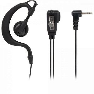 Fone Para Rádio Comunicador C/PTT MT01 Preto