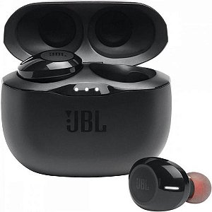 Fone de Ouvido Bluetooth Tune 125TWS Preto JBL