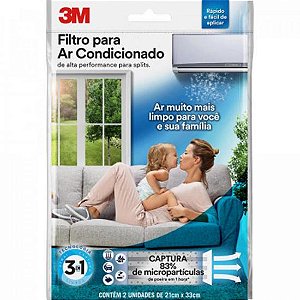 Filtro Para Ar-Condicionado Split 3M Branco