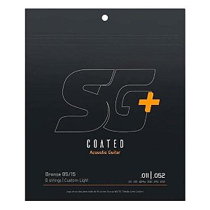 Encordoamento Para Violão Aço SG+ .011 85/15 Bronze Coated