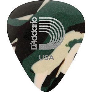 Palheta D Addario Duralin Extra Pesada Preta (c/10) - PCT / 10