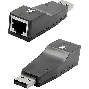 Adaptador USB 2.0 Para Rede RJ45 Ethernet 10/100 Mbps 5+