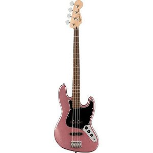 Contrabaixo Squier Affinity Series Jazz Bass Burgundy Mist