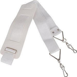Talabarte 2 Gancho Simples Branco Luen