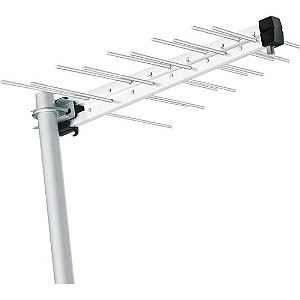 Antena Externa Log Para TV LU-20 Aquário