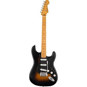Guitarra Squier 40th Anniversary Stratocaster Satin Wide Sunburst
