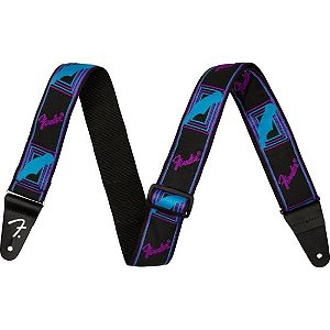 Correia Fender Neon Monogrammed Purple Blue