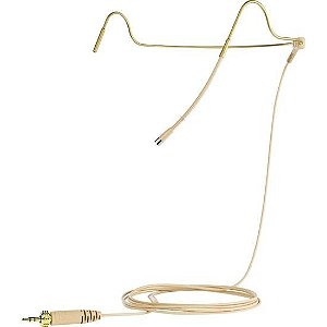 Microfone Headset Sennheiser HS2 Condensador Bege