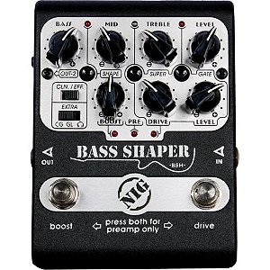 Pedal Analógico Bass Shaper BSH NIG