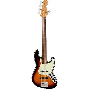 Contrabaixo Fender Player Plus Jazz Bass 3 Color Sunburst com Deluxe Gig Bag