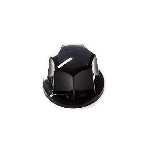 Knob Plástico Instrumentos Preto (3 Unidades) Spirit KJB-L