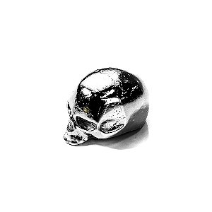 Knob Metal Instrumentos Caveira (3 Peças) Spirit SKULL5-CR