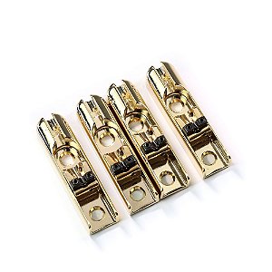 Ponte Para Baixo 4 Cordas Fixa Dourada Spirit IDV-4B-GD1561