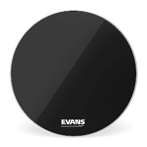 Pele De Resposta Para Bumbo 22" Evans Resonant Black BD22RBG