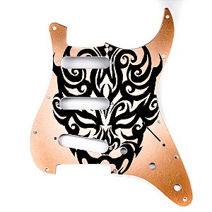 Escudo Guitarra Am Strat SSS Máscara Tribal Spirit 100-MT