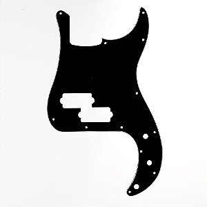 Escudo Para Baixo Precision Bass Preto 3P Spirit 611-BK