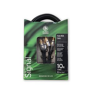 Cabos RCA Triplos 3.05m D Addario PW-RCAT-10