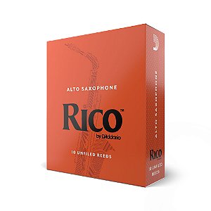 Palheta Sax Alto 3.0 (10 Unidades) D Addario Rico RJA1030