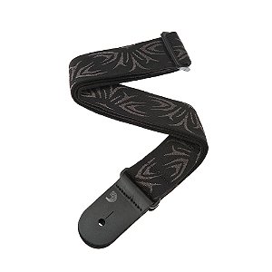 Correia Tecido Tatuagem Preta e Cinza D Addario 50F078