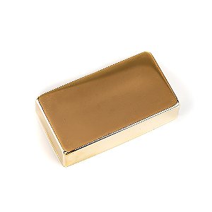 Capa Captador Humbucker Dourada (2 Peças) Spirit LPCD CR