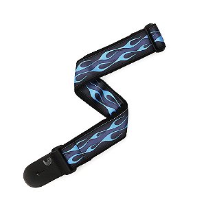 Correia Tecido Hot Rod Flame Azul D Addario 50F10
