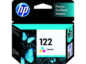 Cartucho de Tinta Para Impressora HP 122 Colorido