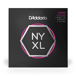 Encordoamento Para Guitarra 8C 09-84 D Addario NYXL0984SB