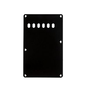 Escudo Para Trêmolos De Guitarra Strato Preto Spirit 709-BK
