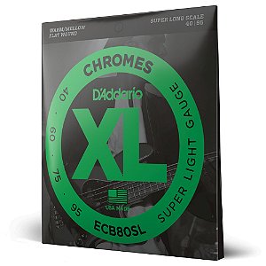 Encordoamento Baixo 4C 40-95 D Addario XL Chromes ECB80SL