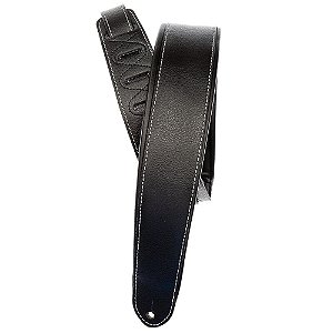 Correia Couro Almofadada Deluxe Preta D Addario 20PLC00-DX