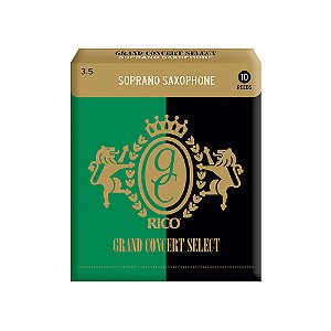Palheta Sax Soprano 3.5 (10 Peças) D Addario Grand C Select