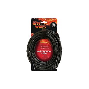Cabo De 7,62m Balanceado XLR/XLR On-Stage  MC12-25XLR Preto