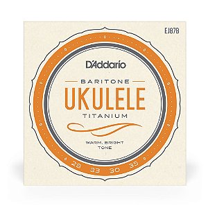 Encordoamento Ukulele Barítono D Addario Pro-Arté Titanium